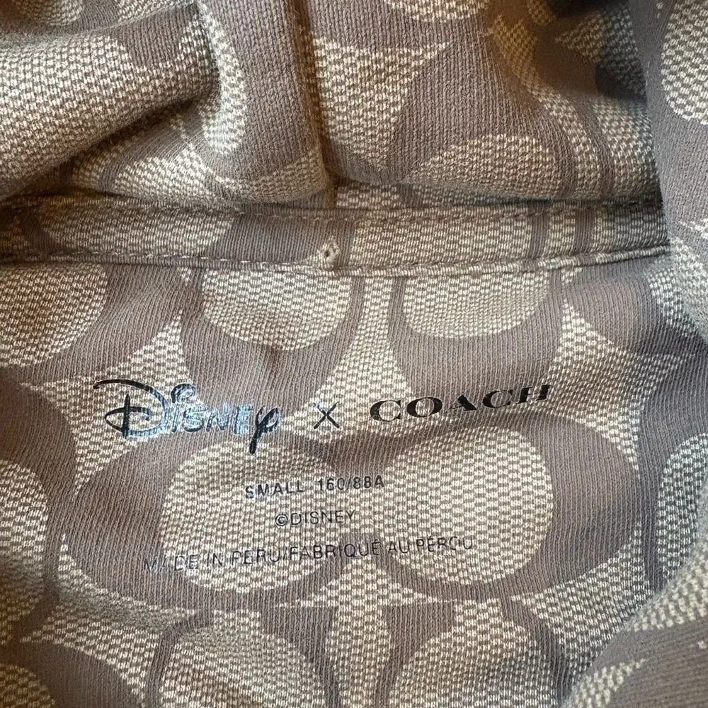 Disney X Coach Signature Logo 101 Dalmatians Oversized Hoodie - Picture 7 of 8